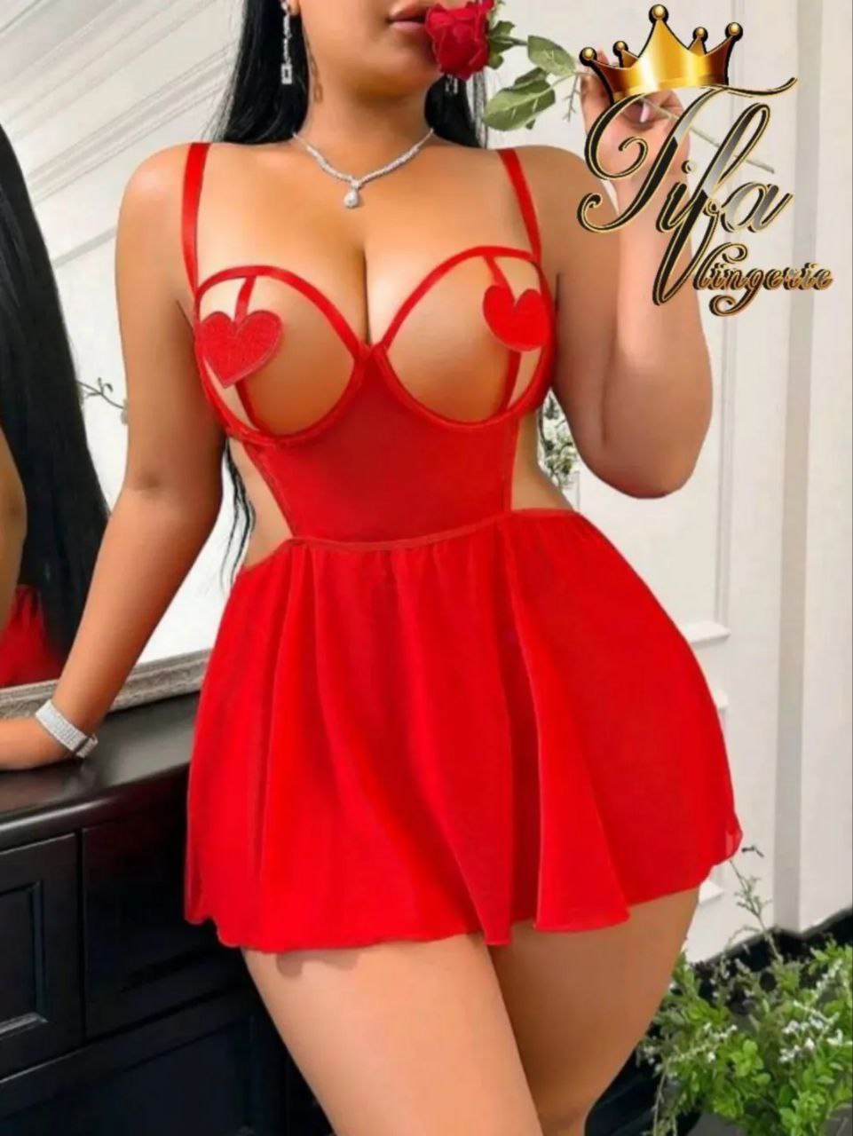 لباس خواب قلبی